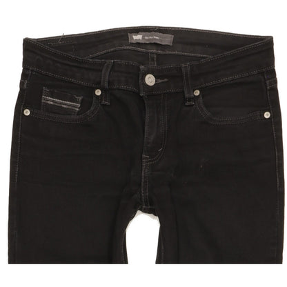 Levi's Women Black Skinny Slim Stretch Jeans W28 L30