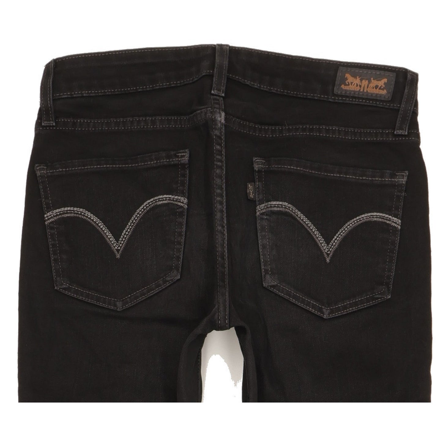Levi's Women Black Skinny Slim Stretch Jeans W28 L30
