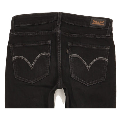 Levi's Women Black Skinny Slim Stretch Jeans W28 L30