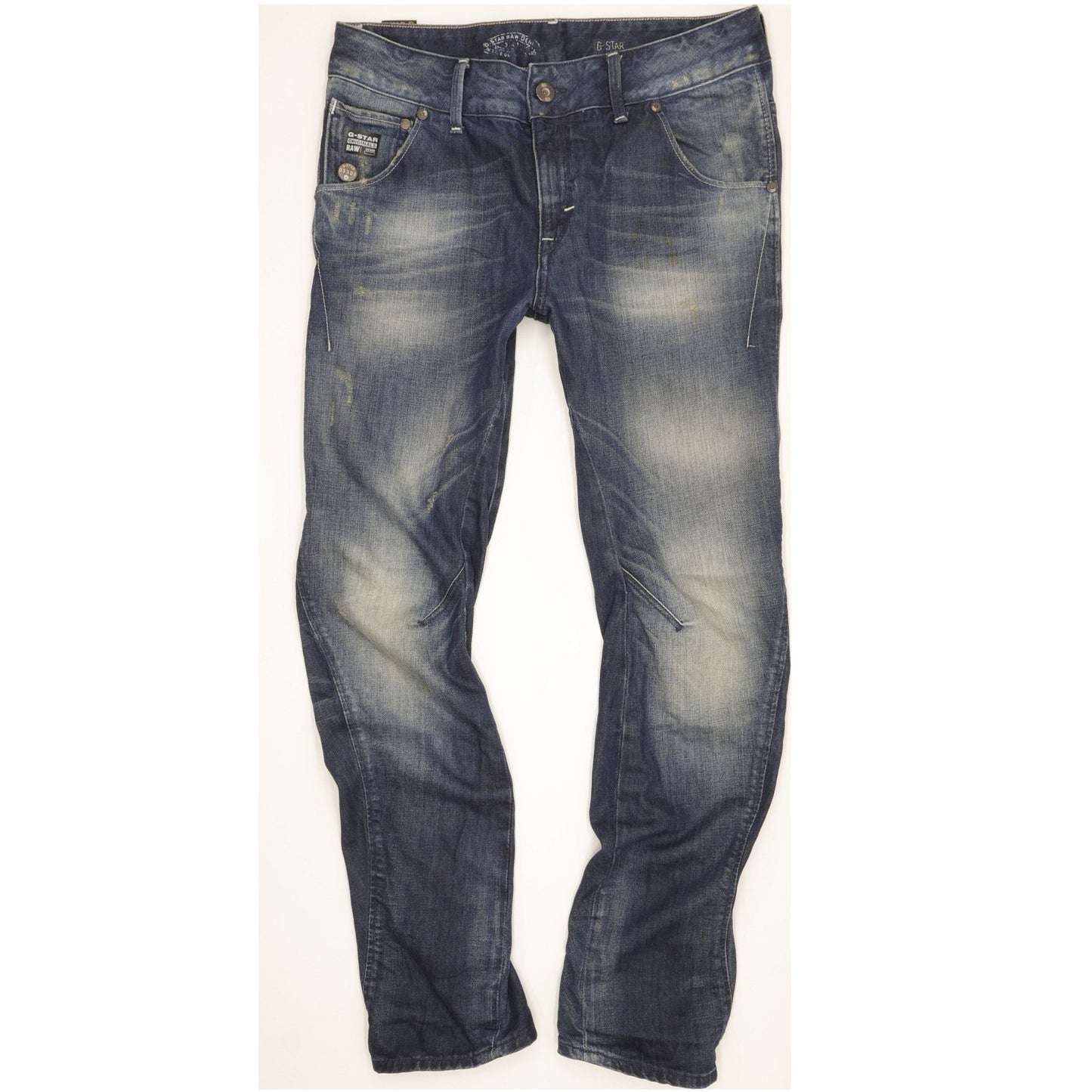 G-Star Arc 3D Women Blue Tapered Loose Jeans W29 L31
