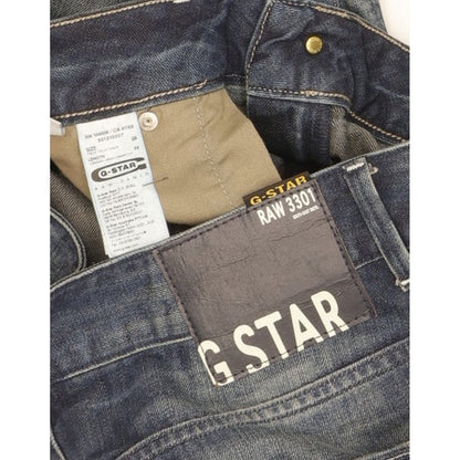 G-Star Arc 3D Women Blue Tapered Loose Jeans W29 L31