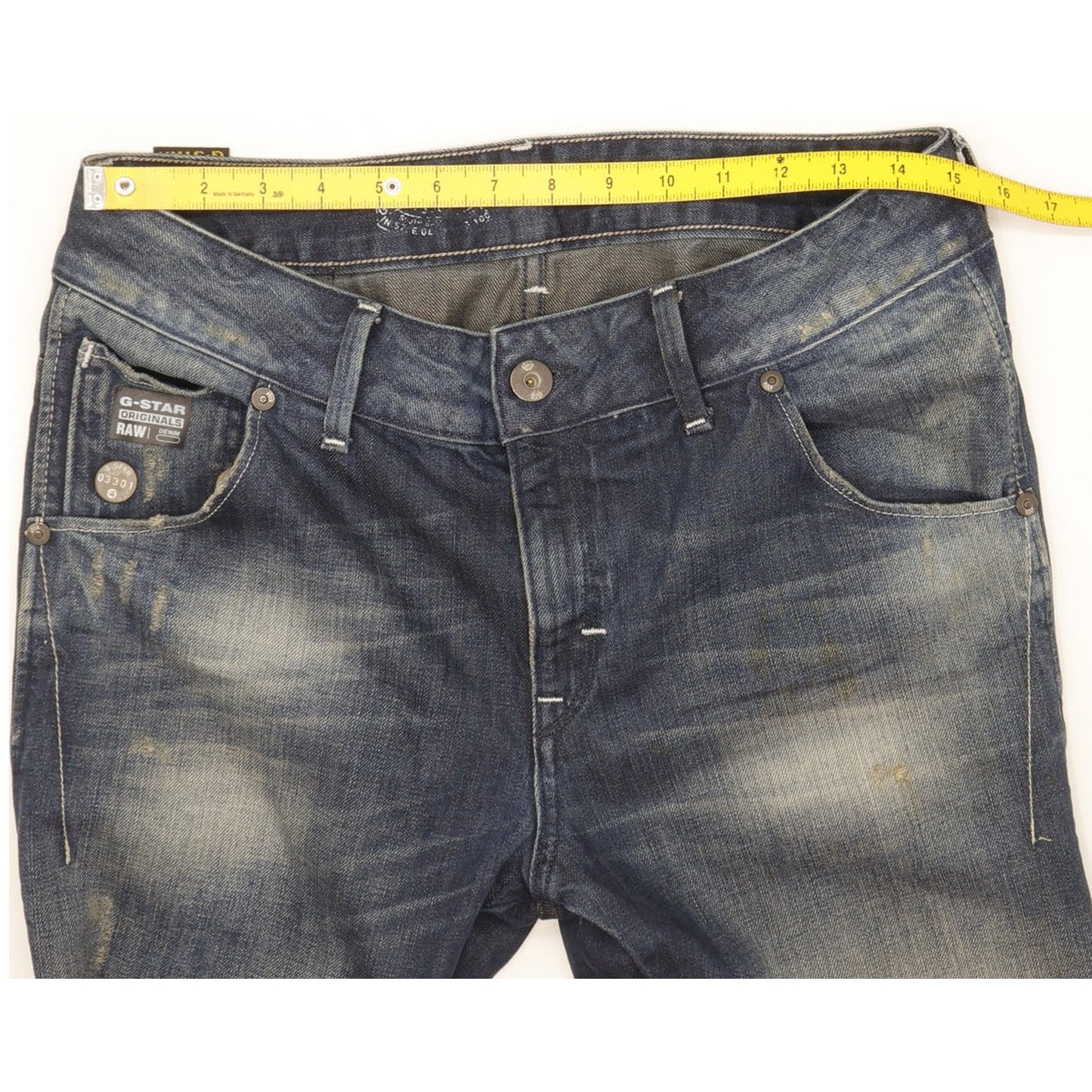 G-Star Arc 3D Women Blue Tapered Loose Jeans W29 L31