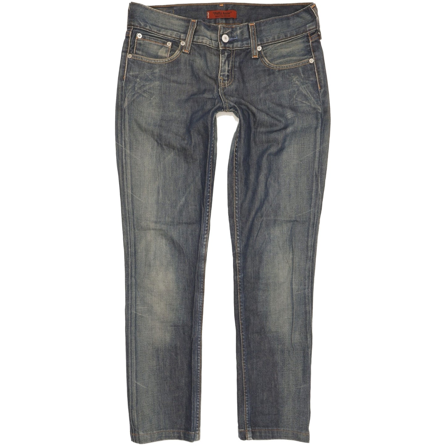 Levi's Patty Anne Women Blue Straight Slim Jeans W29 L29