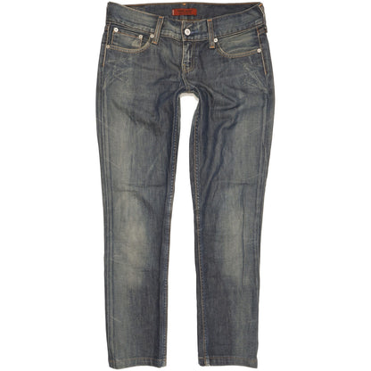 Levi's Patty Anne Women Blue Straight Slim Jeans W29 L29