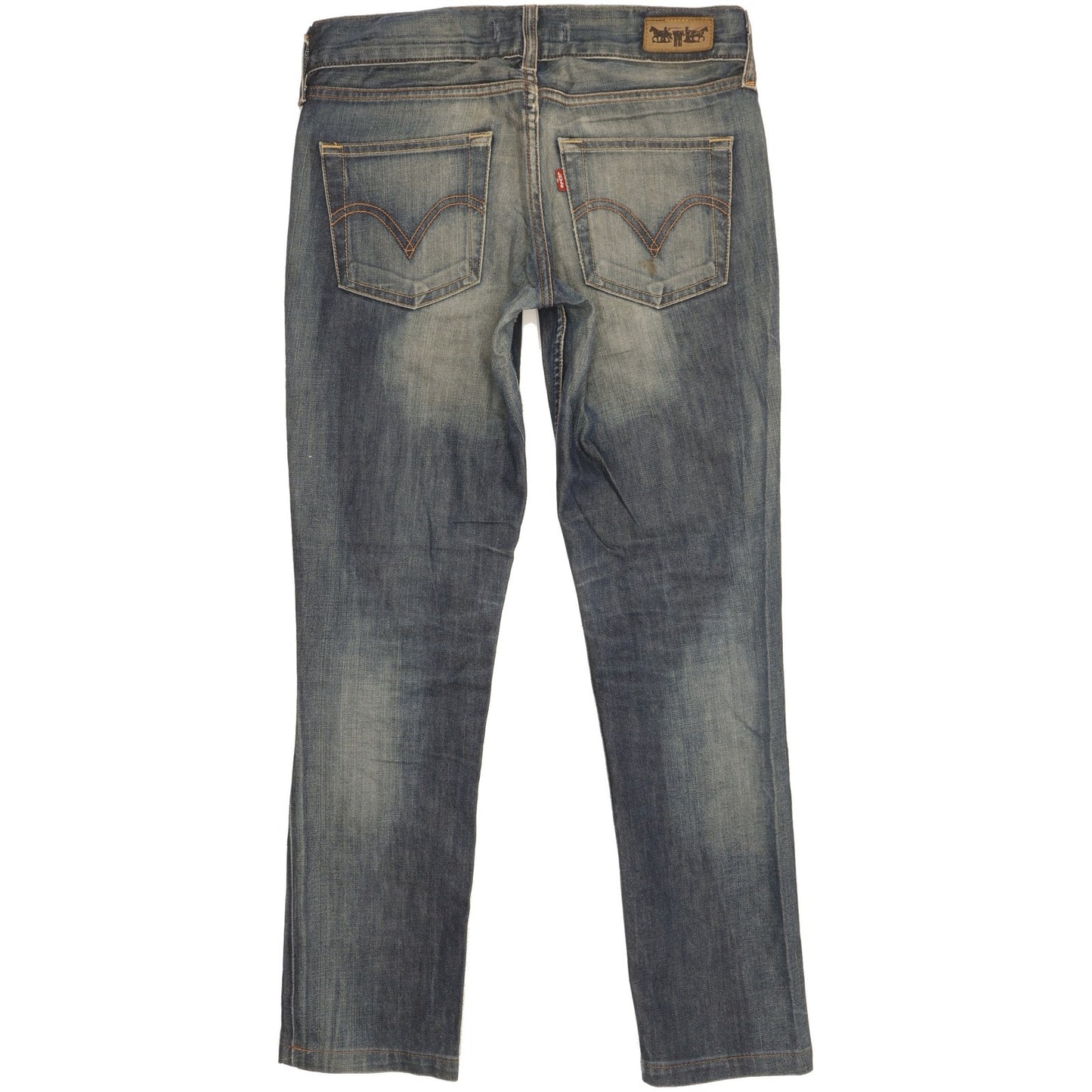 Levi's Patty Anne Women Blue Straight Slim Jeans W29 L29