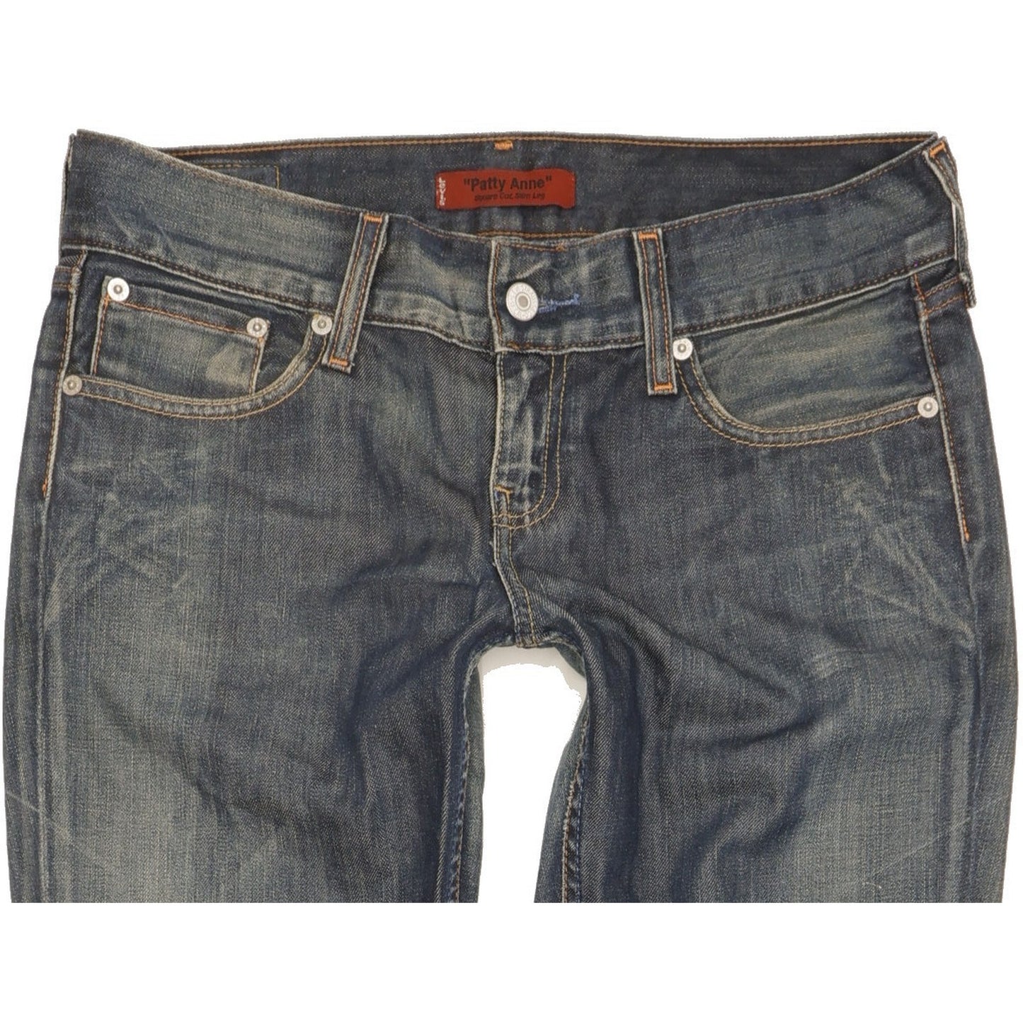 Levi's Patty Anne Women Blue Straight Slim Jeans W29 L29
