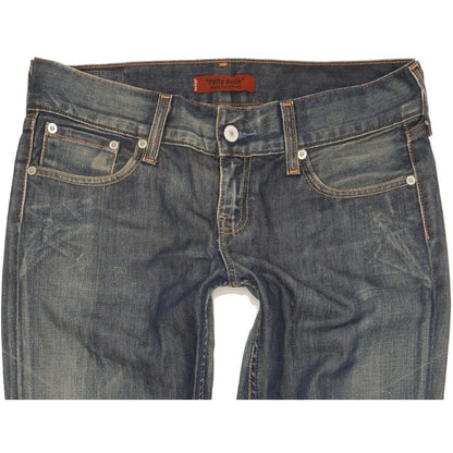 Levi's Patty Anne Women Blue Straight Slim Jeans W29 L29