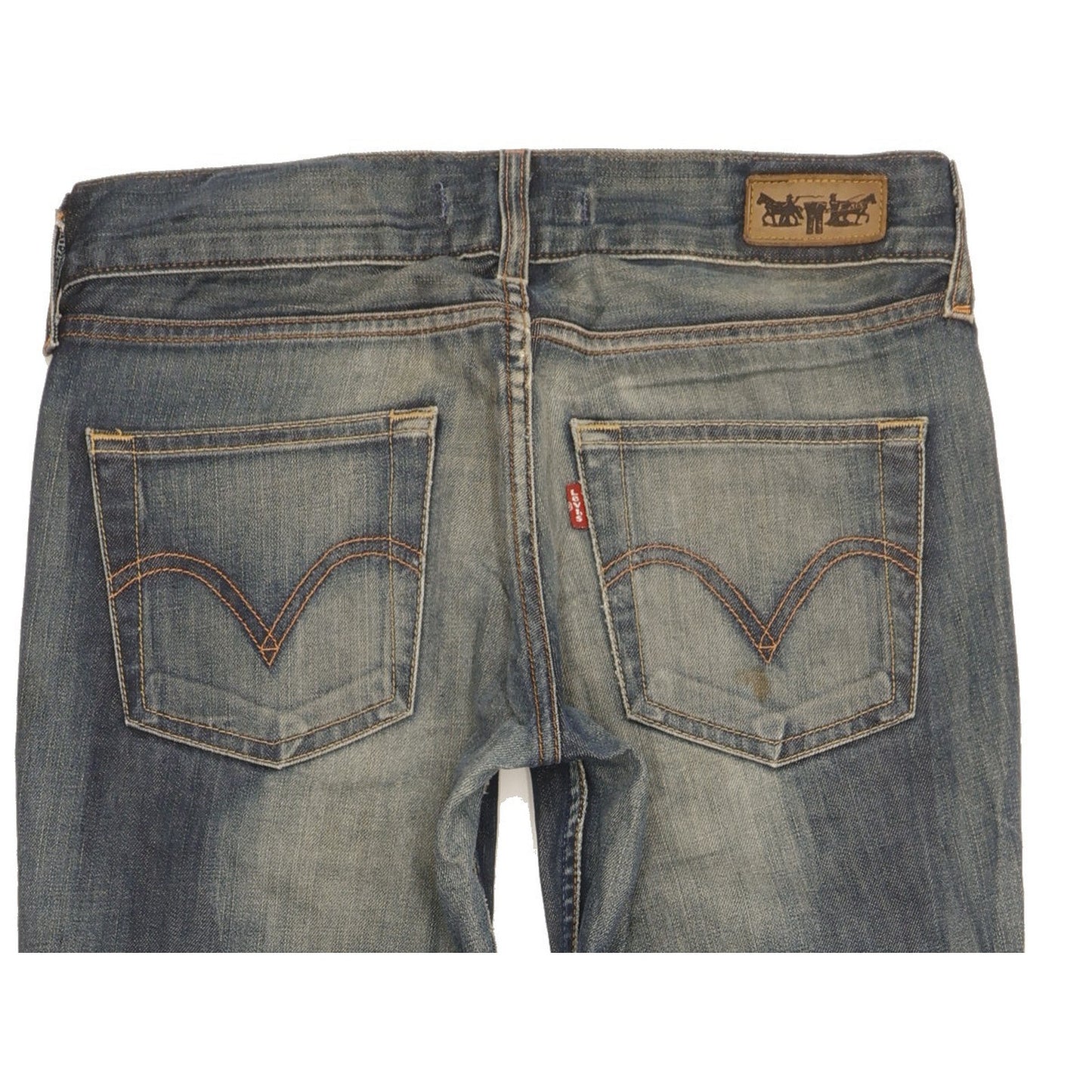 Levi's Patty Anne Women Blue Straight Slim Jeans W29 L29
