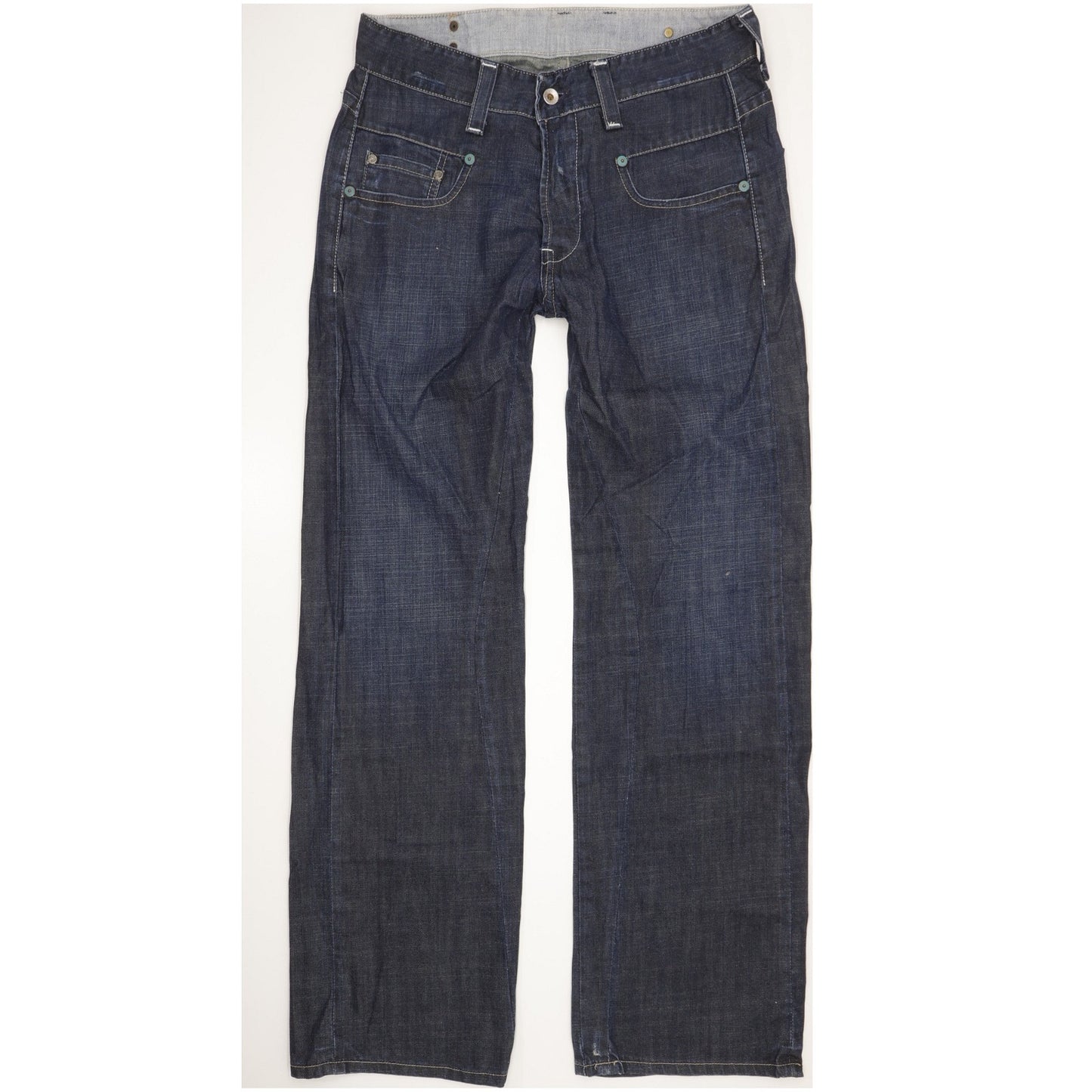 G-Star Radar Men Blue Straight Loose Jeans W32 L34