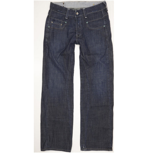 G-Star Radar Men Blue Straight Loose Jeans W32 L34