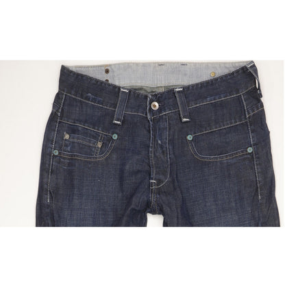 G-Star Radar Men Blue Straight Loose Jeans W32 L34