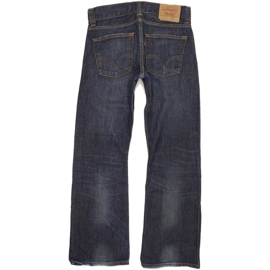 Levi's 512 Men Blue Bootcut Slim Jeans W30 L30