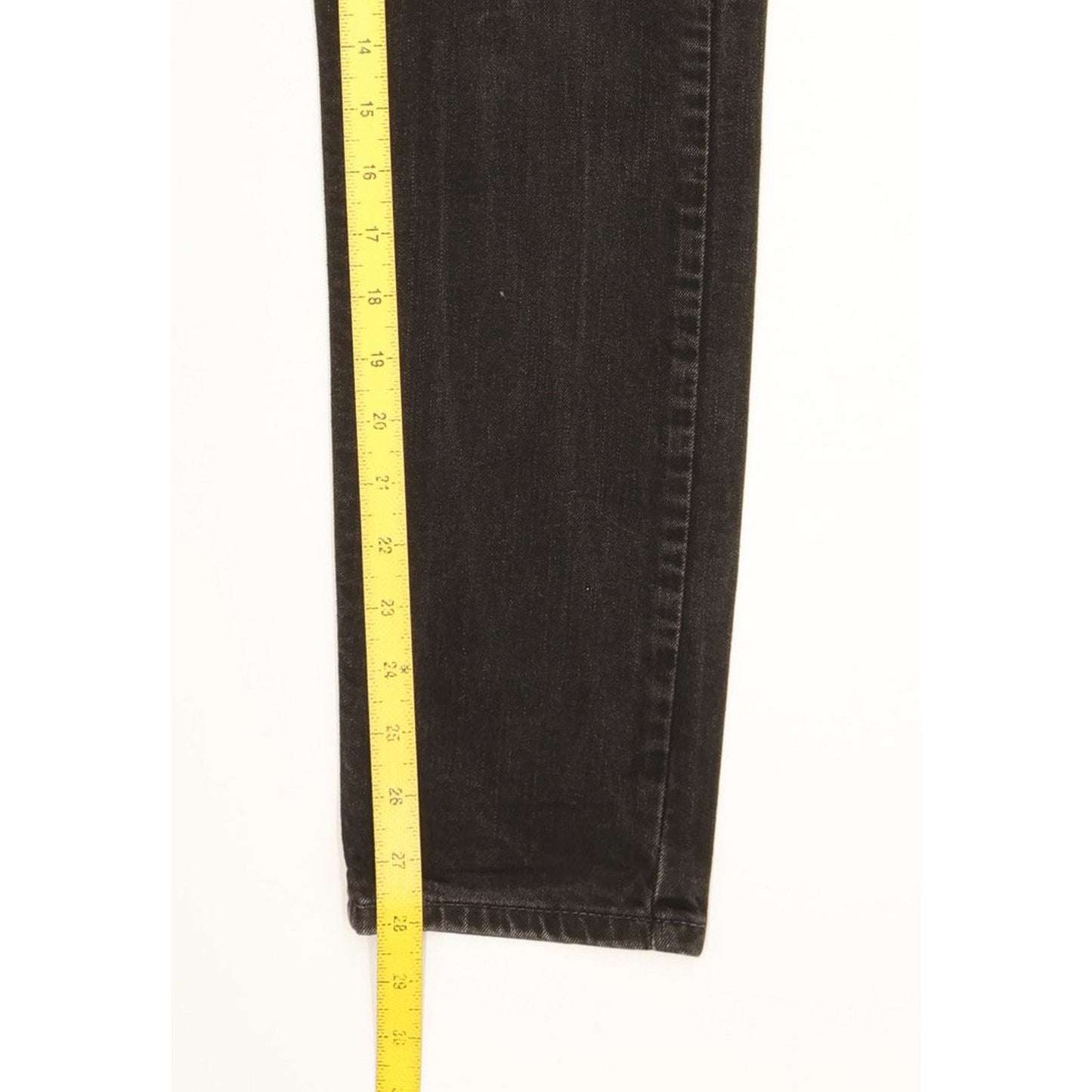 Levi's 512 Men Black Tapered Slim Stretch Jeans W32 L28