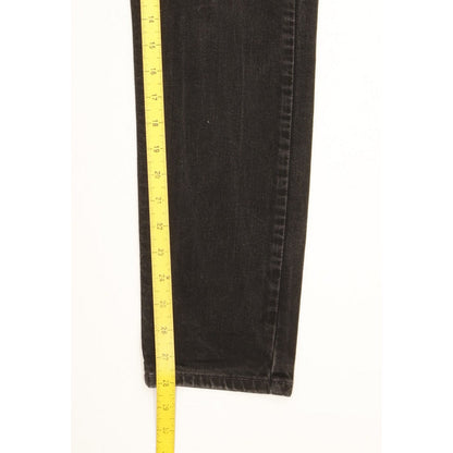 Levi's 512 Men Black Tapered Slim Stretch Jeans W32 L28