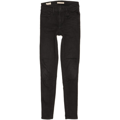 Levi's 720 Women Black Skinny Slim Stretch Jeans W27 L32