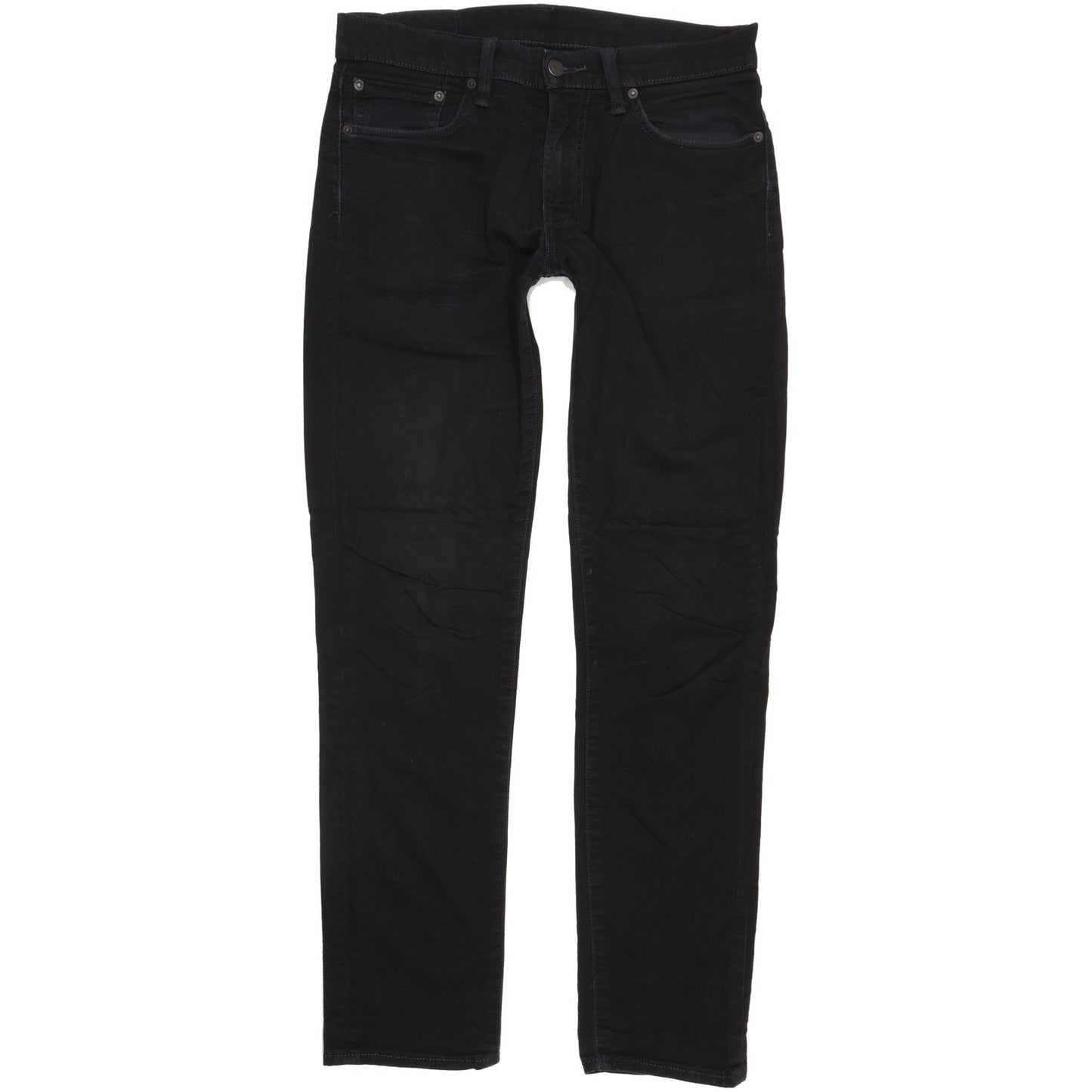 Levi's 511 Men Black Straight Slim Stretch Jeans W32 L33