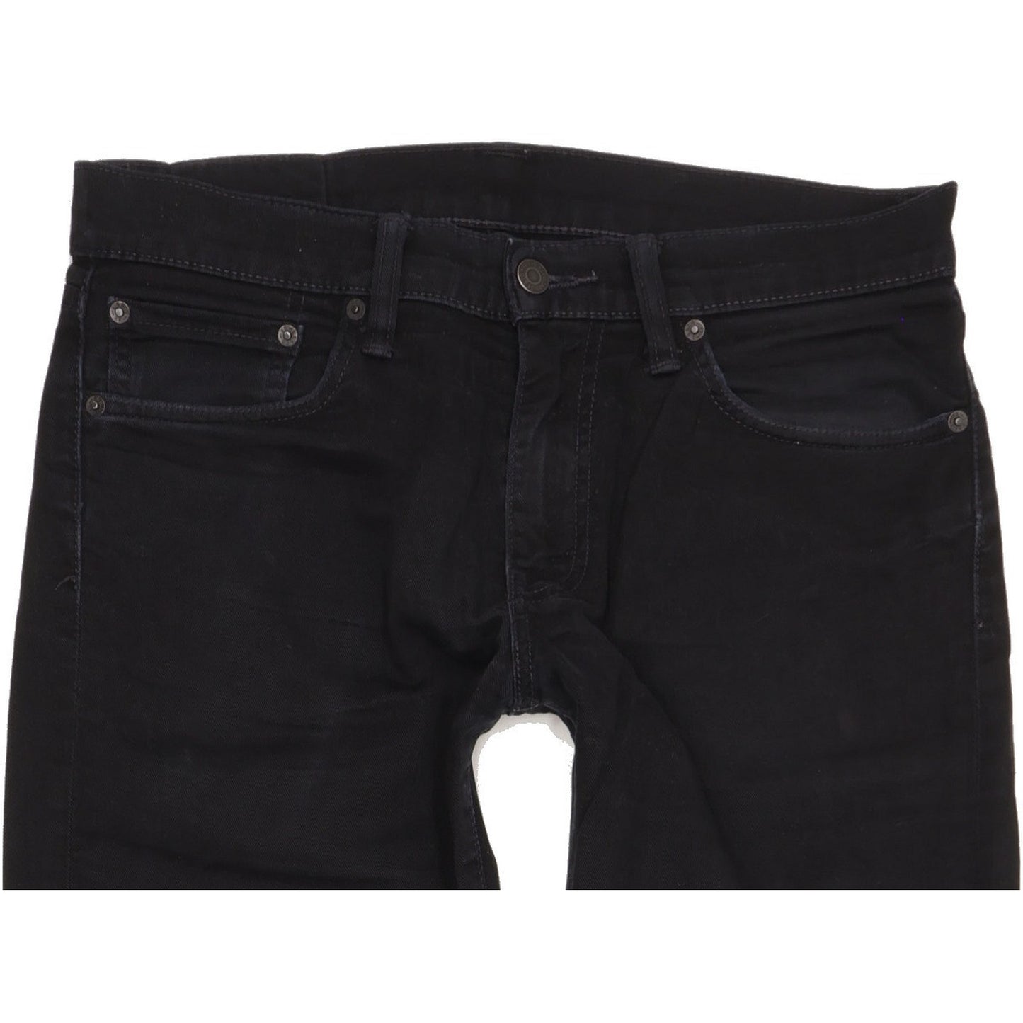 Levi's 511 Men Black Straight Slim Stretch Jeans W32 L33