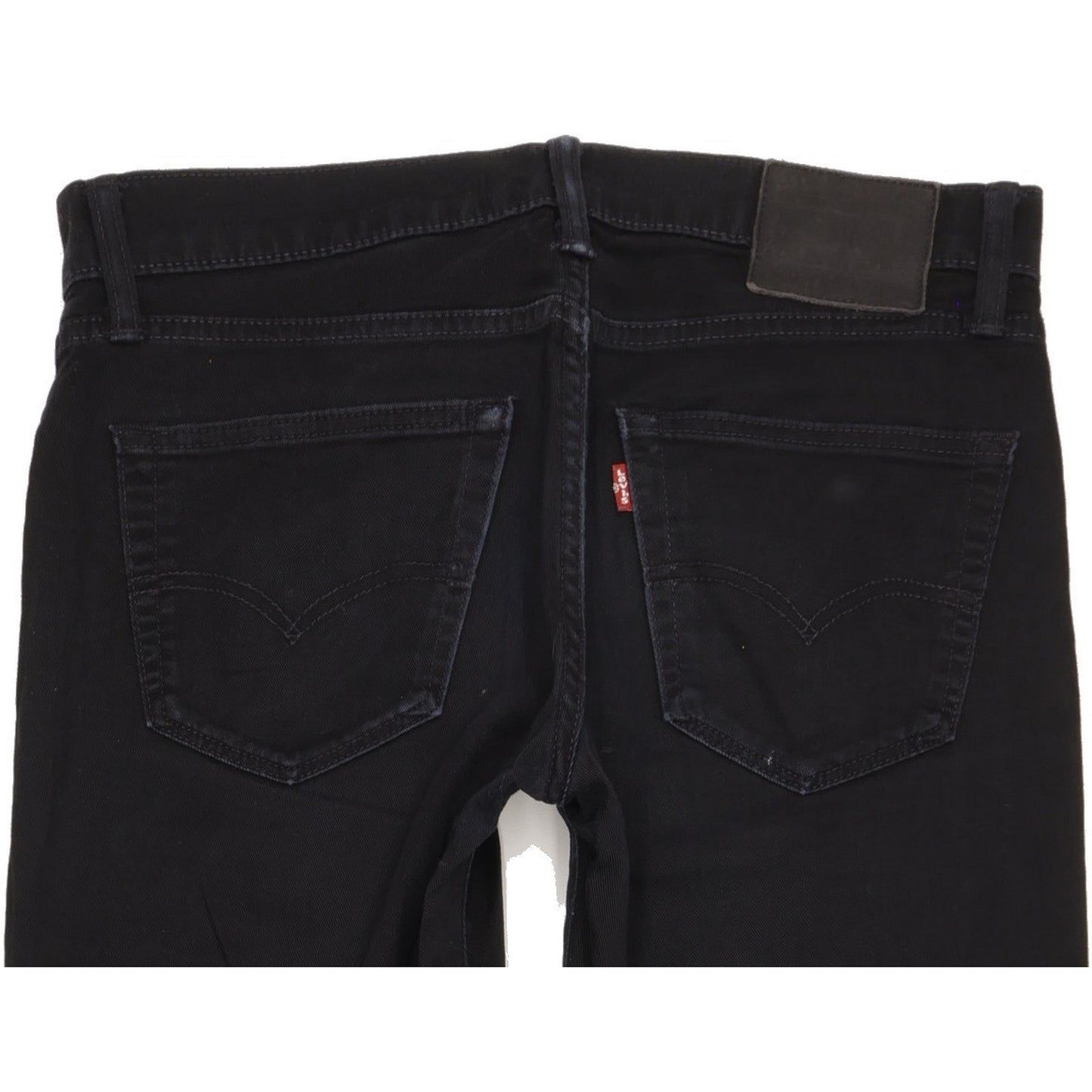 Levi's 511 Men Black Straight Slim Stretch Jeans W32 L33