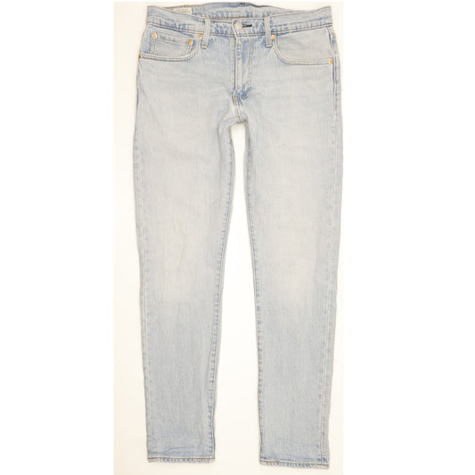 Levi's 512 Men Blue Tapered Slim Stretch Jeans W31 L31