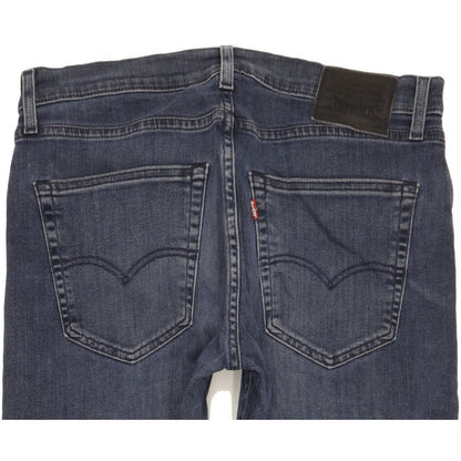 Levi's 512 Men Blue Tapered Slim Stretch Jeans W32 L31