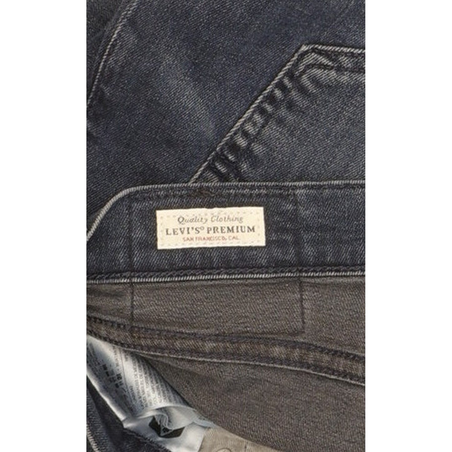 Levi's 512 Men Blue Tapered Slim Stretch Jeans W32 L31