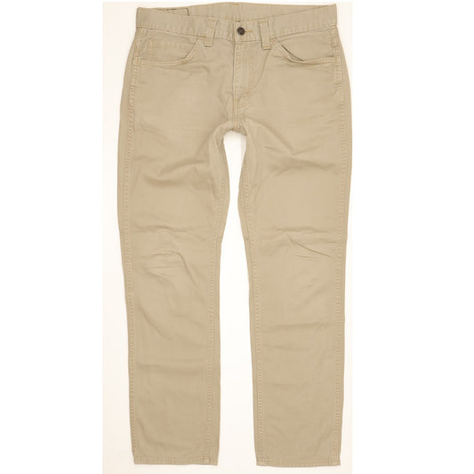 Levi's 511 Men Beige Straight Slim Jeans W32 L29