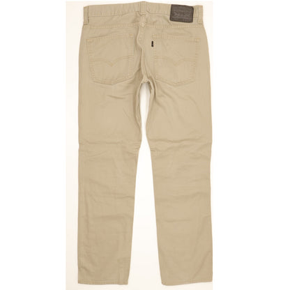 Levi's 511 Men Beige Straight Slim Jeans W32 L29