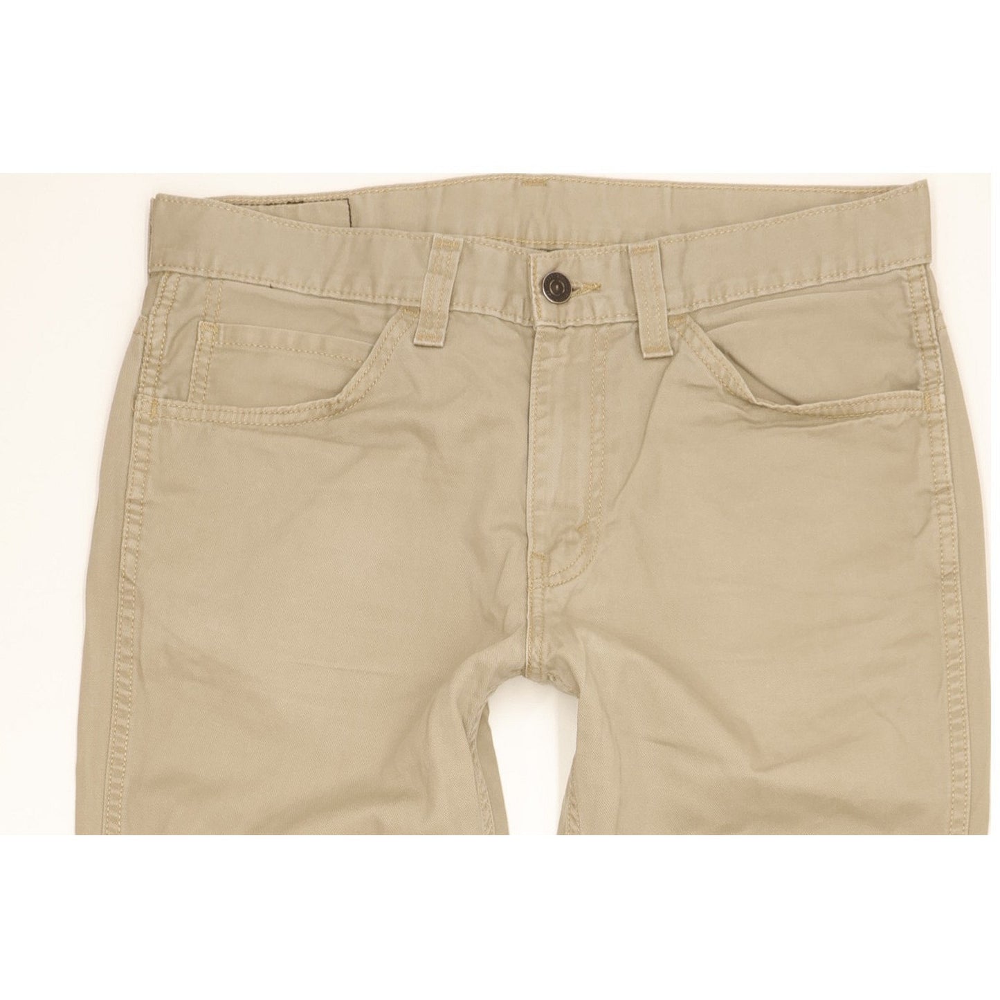 Levi's 511 Men Beige Straight Slim Jeans W32 L29