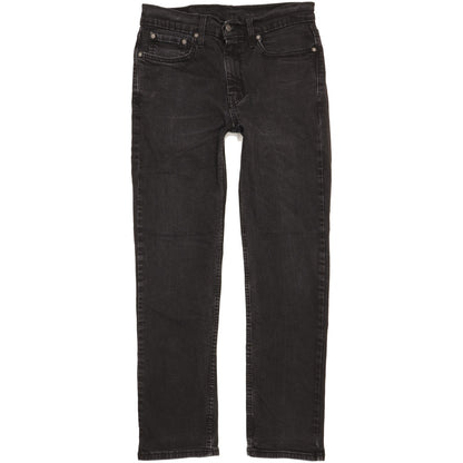 Levi's 514 Men Black Straight Slim Stretch Jeans W32 L30