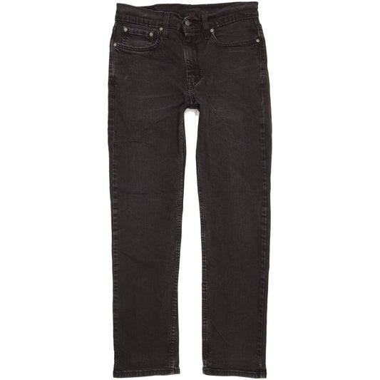 Levi's 514 Men Black Straight Slim Stretch Jeans W32 L30