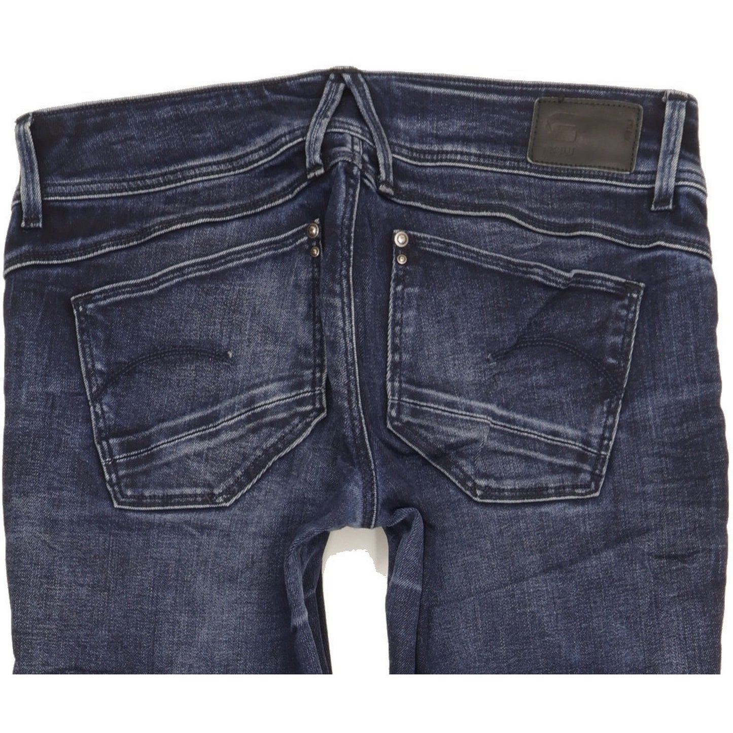 G-Star Lynn Women Blue Skinny Slim Stretch Jeans W29 L32