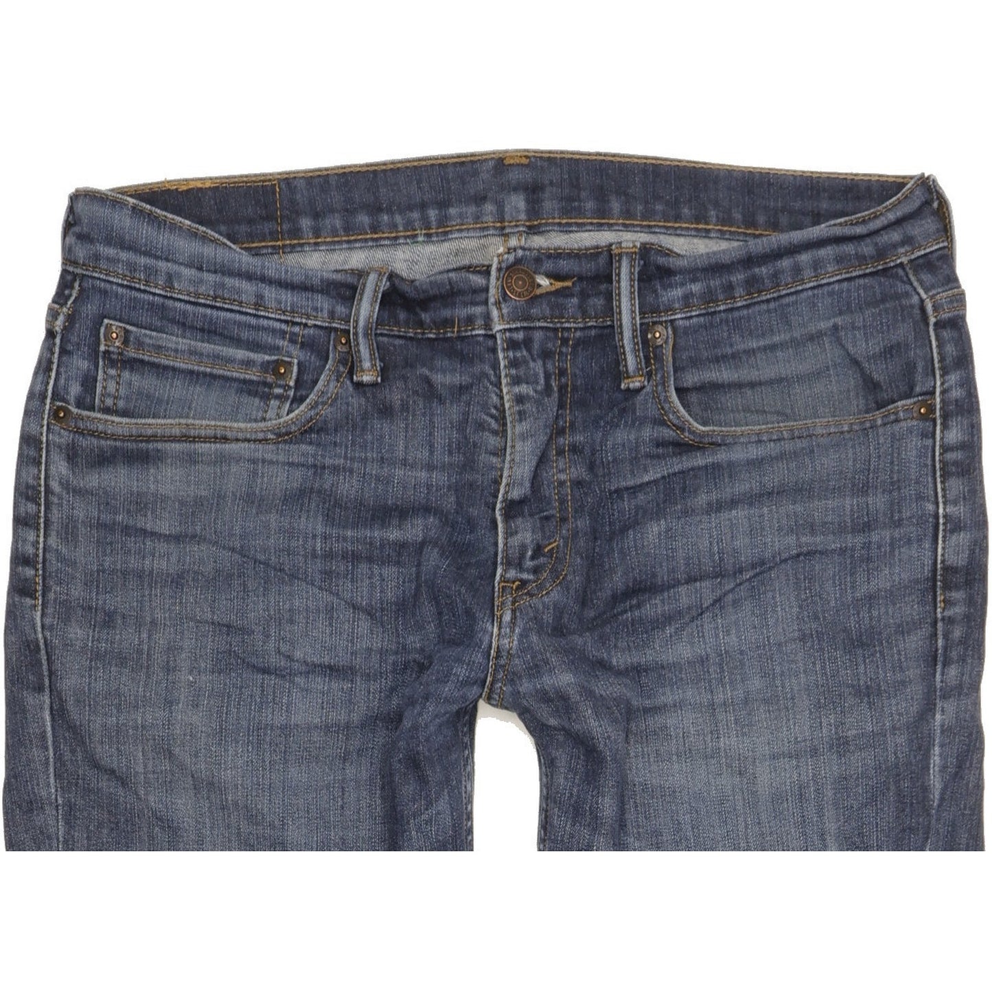 Levi's 511 Men Blue Straight Slim Stretch Jeans W34 L32