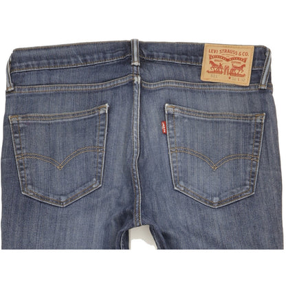 Levi's 511 Men Blue Straight Slim Stretch Jeans W34 L32