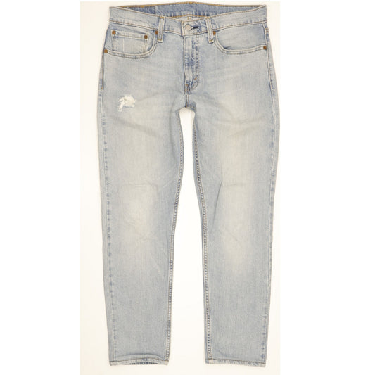 Levi's 512 Men Blue Tapered Slim Jeans W32 L28