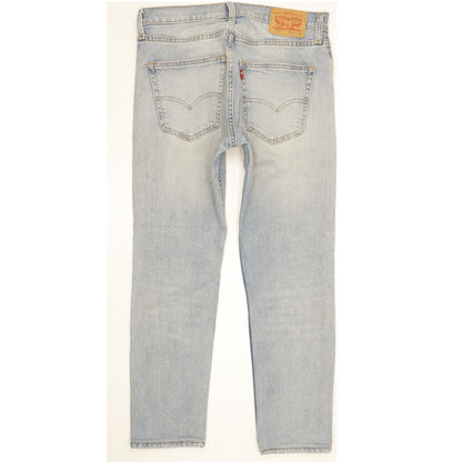 Levi's 512 Men Blue Tapered Slim Jeans W32 L28