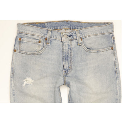 Levi's 512 Men Blue Tapered Slim Jeans W32 L28
