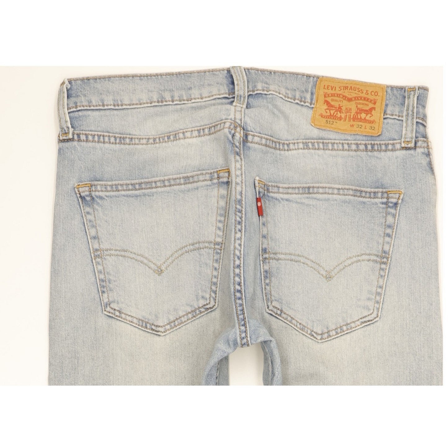 Levi's 512 Men Blue Tapered Slim Jeans W32 L28