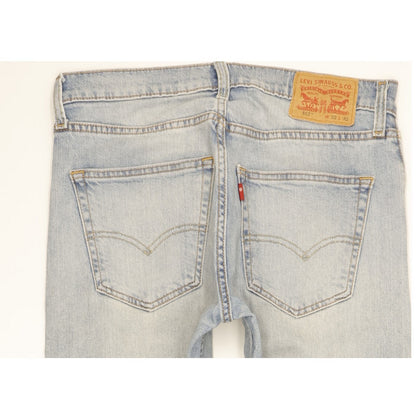 Levi's 512 Men Blue Tapered Slim Jeans W32 L28