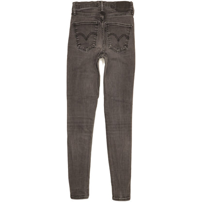 Levi's Mile Women Grey Skinny Slim Stretch Jeans W26 L29