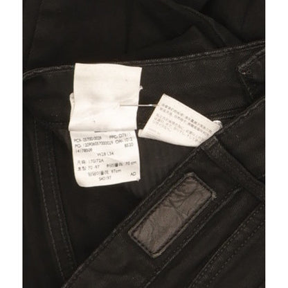 Levi's Women Black Straight Slim Stretch Jeans W28 L33