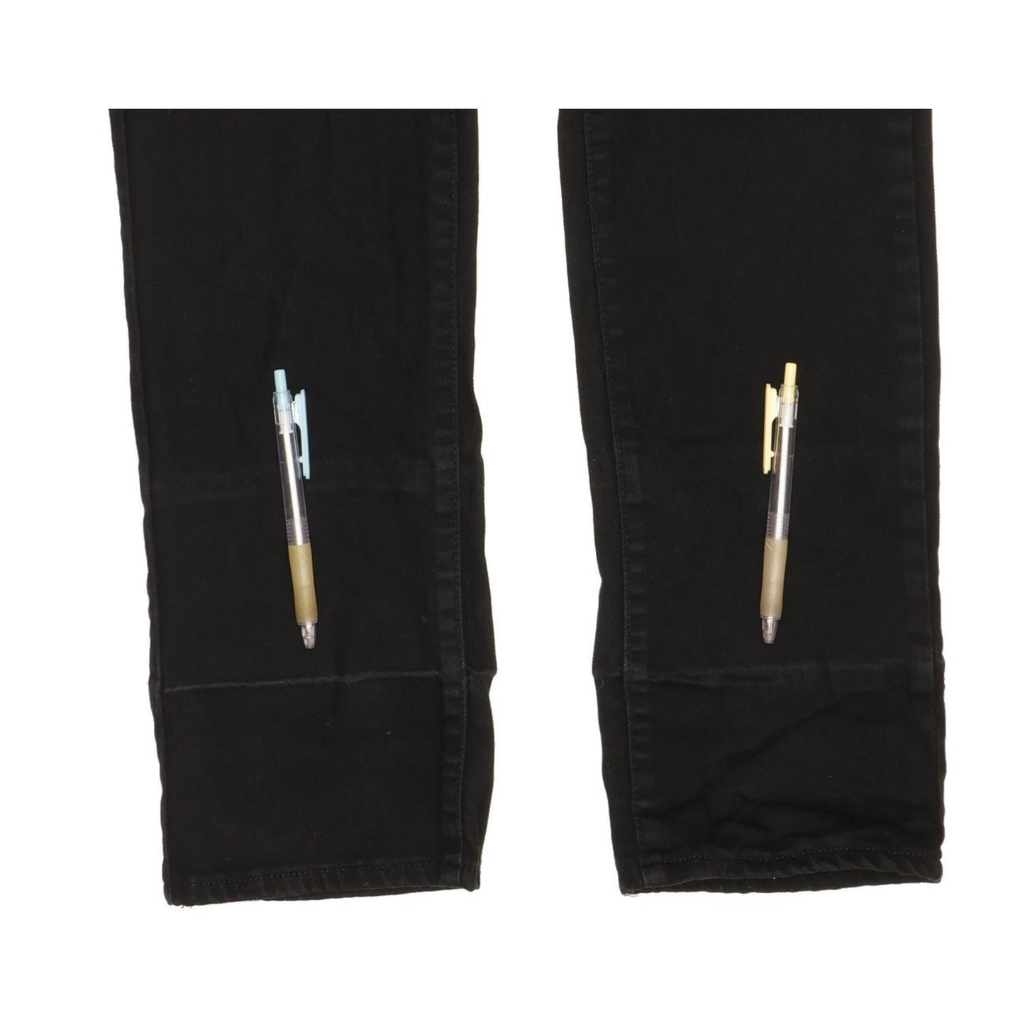 Levi's Women Black Straight Slim Stretch Jeans W28 L33