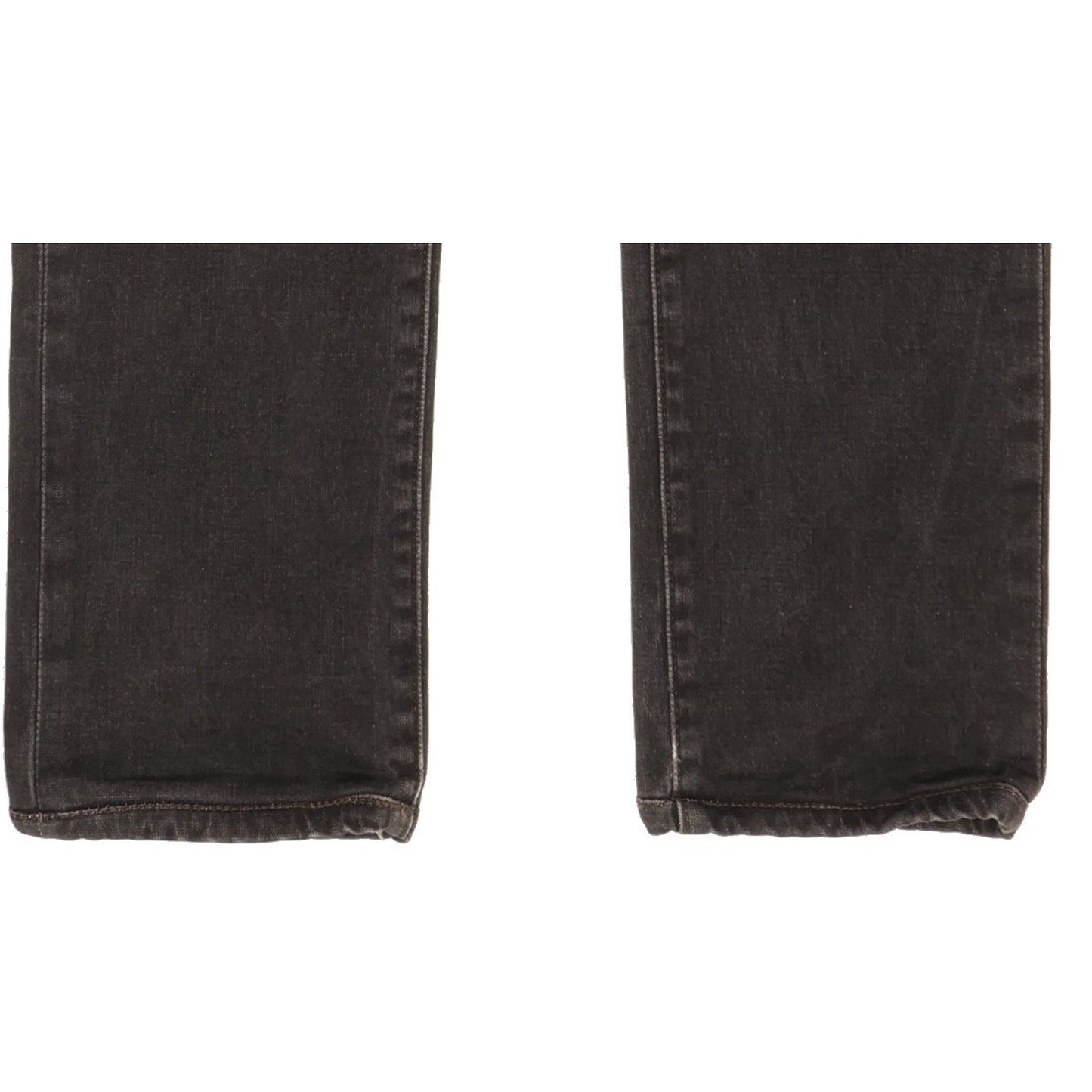 Levi's 504 Men Black Straight Regular Stretch Jeans W32 L32