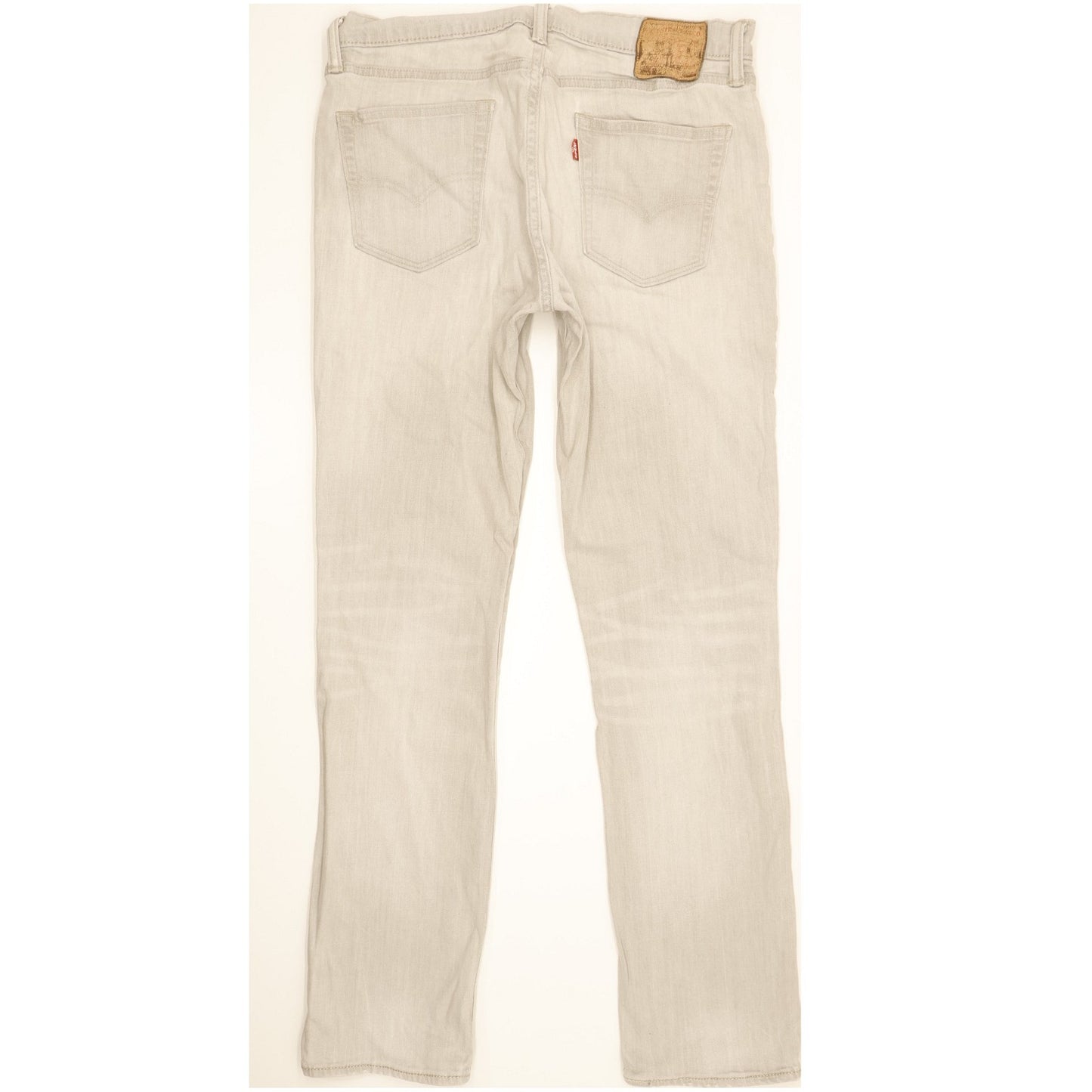 Levi's 511 Men Grey Straight Slim Stretch Jeans W34 L31