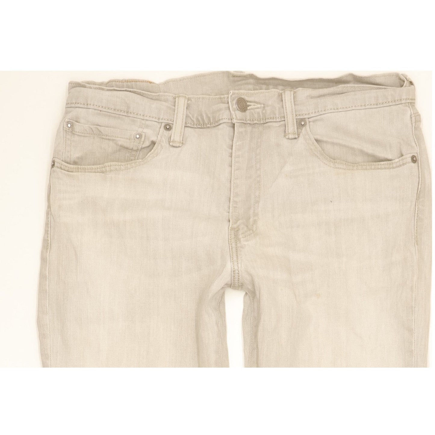 Levi's 511 Men Grey Straight Slim Stretch Jeans W34 L31