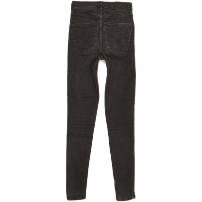 Levi's Mile Women Black Skinny Slim Stretch Jeans W25 L29