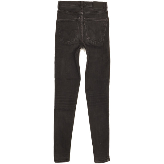 Levi's Mile Women Black Skinny Slim Stretch Jeans W25 L29