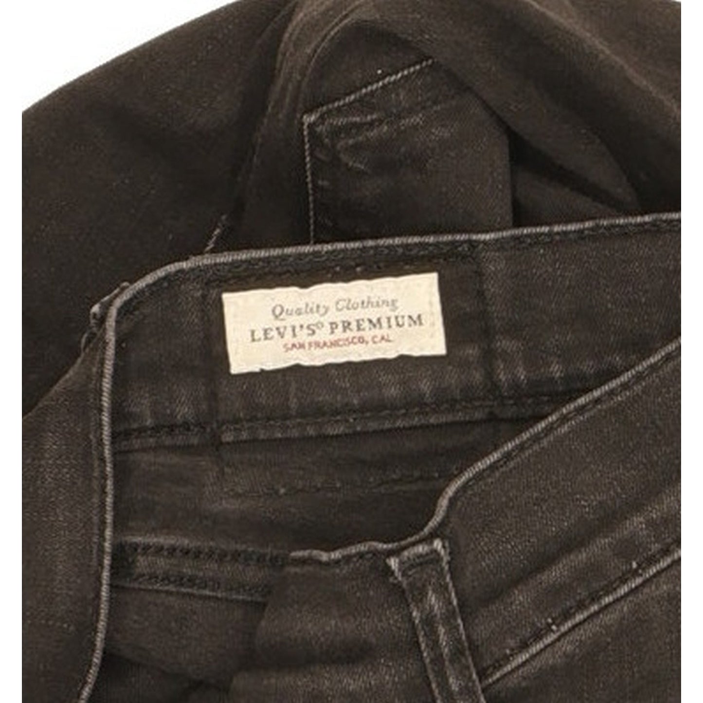Levi's Mile Women Black Skinny Slim Stretch Jeans W25 L29