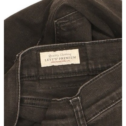 Levi's Mile Women Black Skinny Slim Stretch Jeans W25 L29
