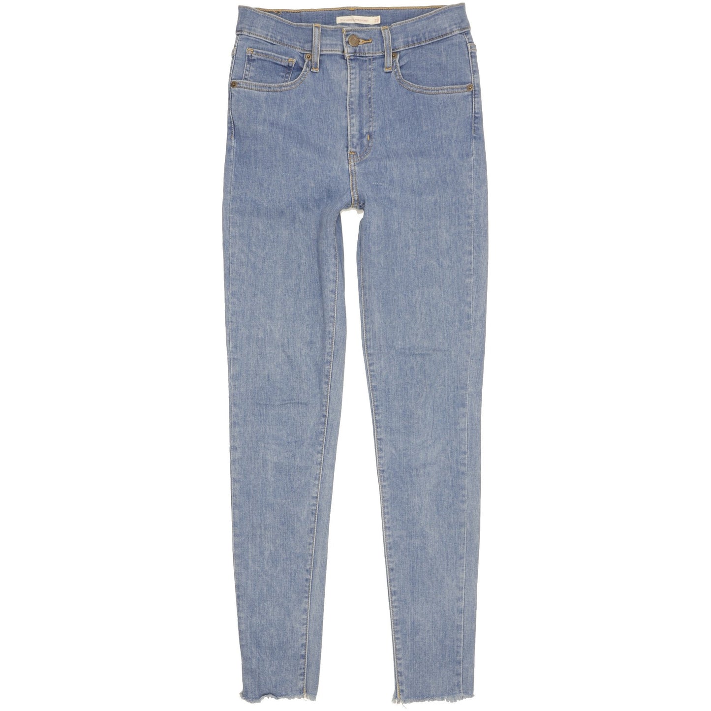 Levi's Mile Blue Skinny Slim Stretch Jeans High Waisted W28 L32