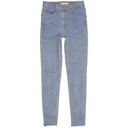 Levi's Mile Blue Skinny Slim Stretch Jeans High Waisted W28 L32